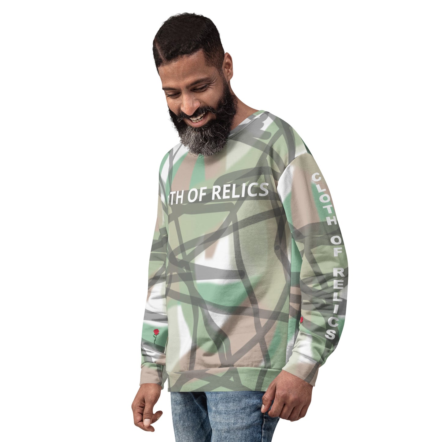 Cloth Of Relics -Camo Inspired Unisex Sweatshirt - Limited Edition