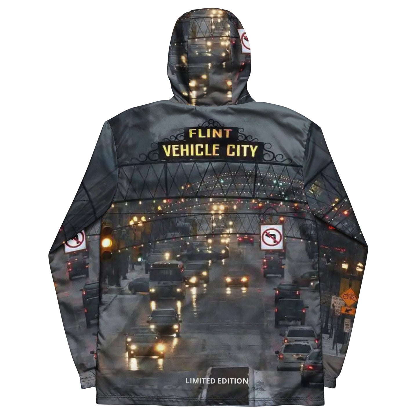 Cloth Of Relics Men’s Windbreaker - 'Fliraq" - Limited Edition