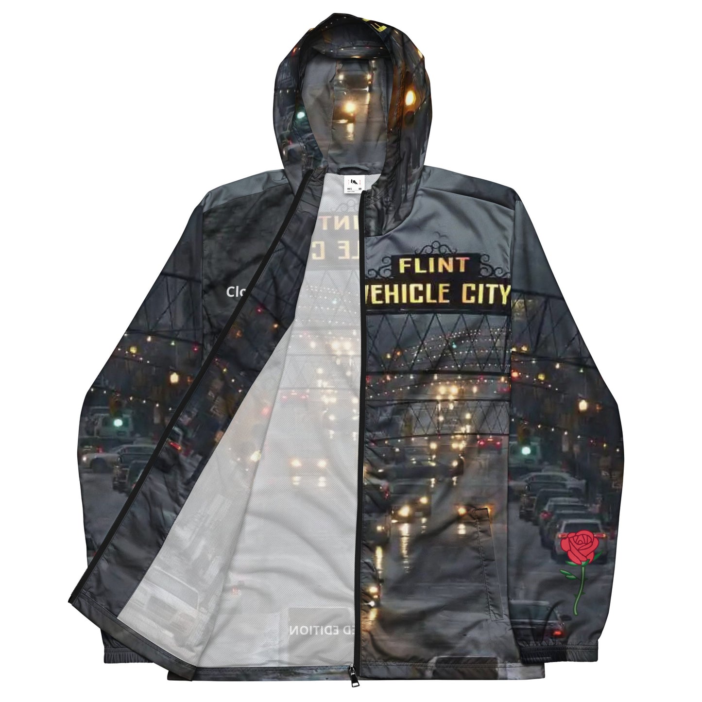 Cloth Of Relics Men’s Windbreaker - 'Fliraq" - Limited Edition