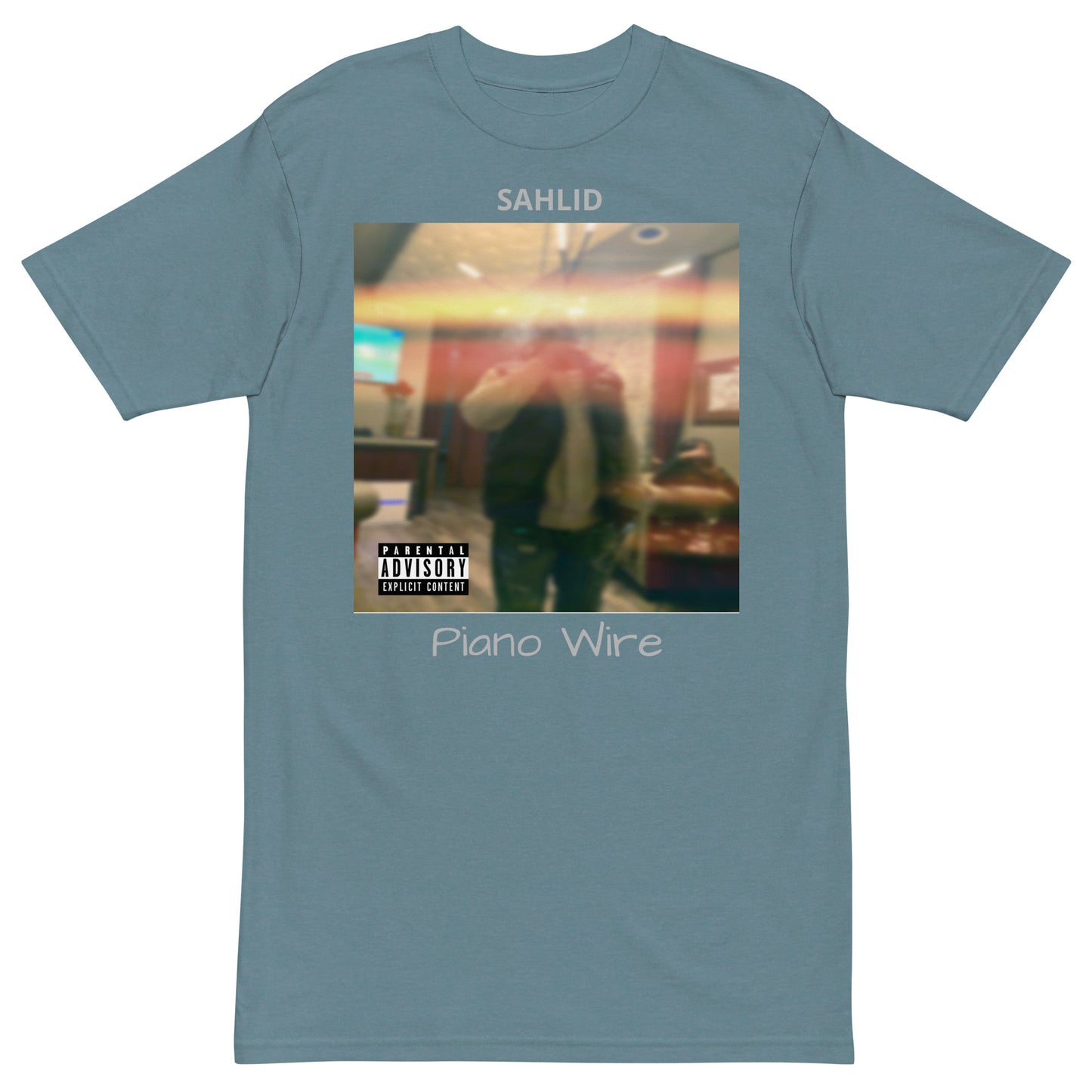 Sahlid - Piano Wire Men’s premium heavyweight tee - Limited Edition