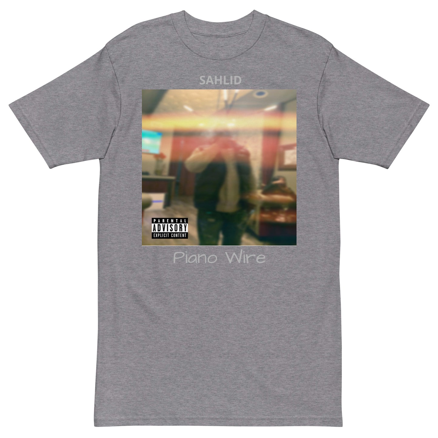 Sahlid - Piano Wire Men’s premium heavyweight tee - Limited Edition