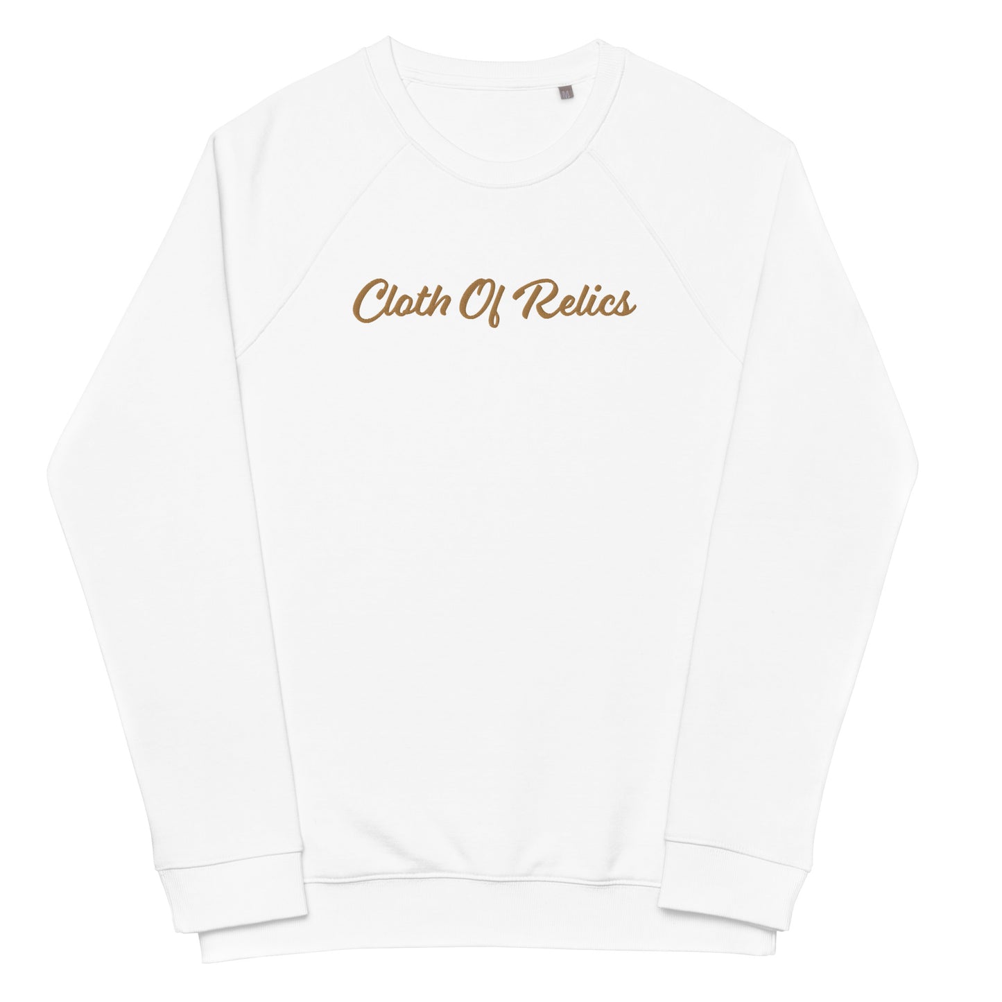 Cloth Of Relics - Unisex organic raglan sweatshirt - Limited Edition